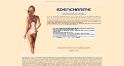 Desktop Screenshot of edencharme.com